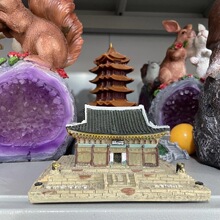 树脂工艺品建筑韩国德寿宫中和殿模型摆件创意家居装饰旅游纪念品