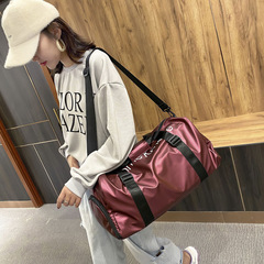 短途手提旅行包幹濕分離大容量單肩包運動瑜伽包健身包時尚登機包