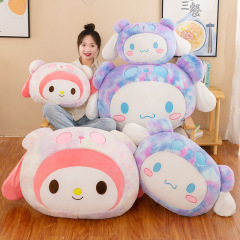 可愛玉桂狗抱枕床頭靠枕美樂蒂靠墊活動獎品批發毛絨玩具生日禮物