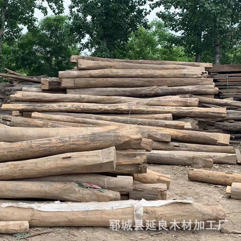 老榆木大梁风化纹理旧房梁建筑房梁老榆木仿古老门板榆木装修板材-阿里巴巴