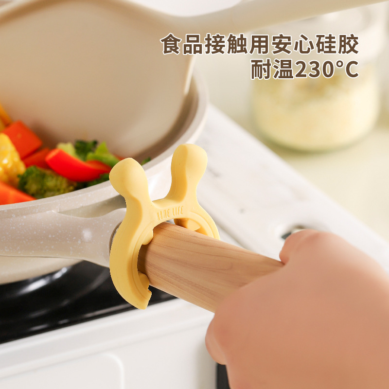 鹿耳锅边厨具架硅胶锅铲架汤勺厨具放置护铲架托汤勺铲子收纳架|undefined