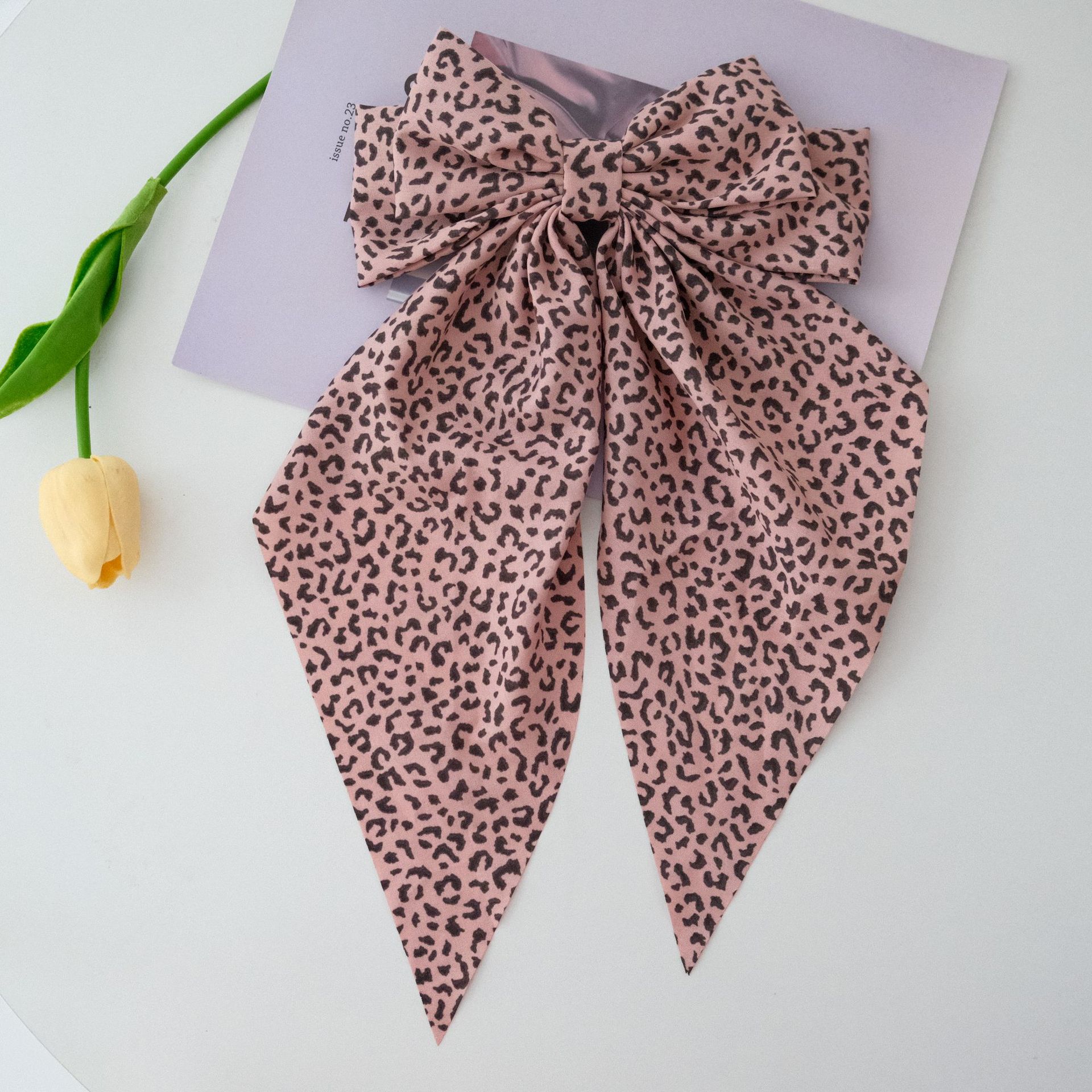 핑크 레오파드 프린트