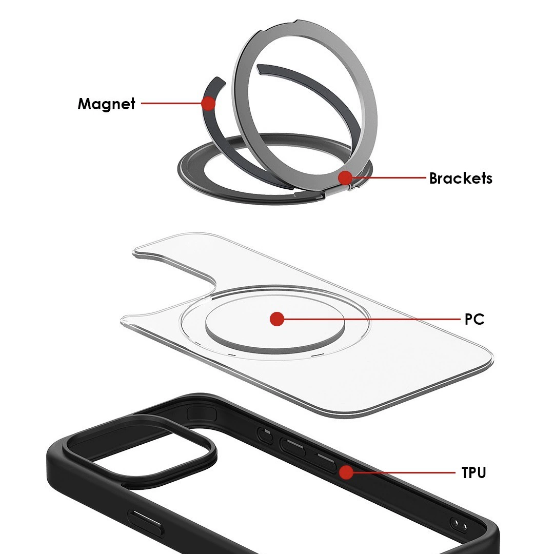 Чехол для телефона Apple, совместимый iPhone 17, матовый трубчатый корпус, стиль высокого качества