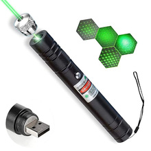 绿光笔户外激光USB镭射笔充电满天星大功率激光灯手电指星镭射灯