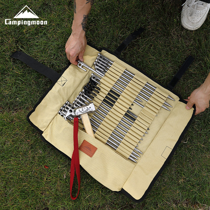 Coleman Camping Nail Bag with Thick Canvas, Portable, Outdoor, Can Hold 20 Camping Nails, Storage Bag