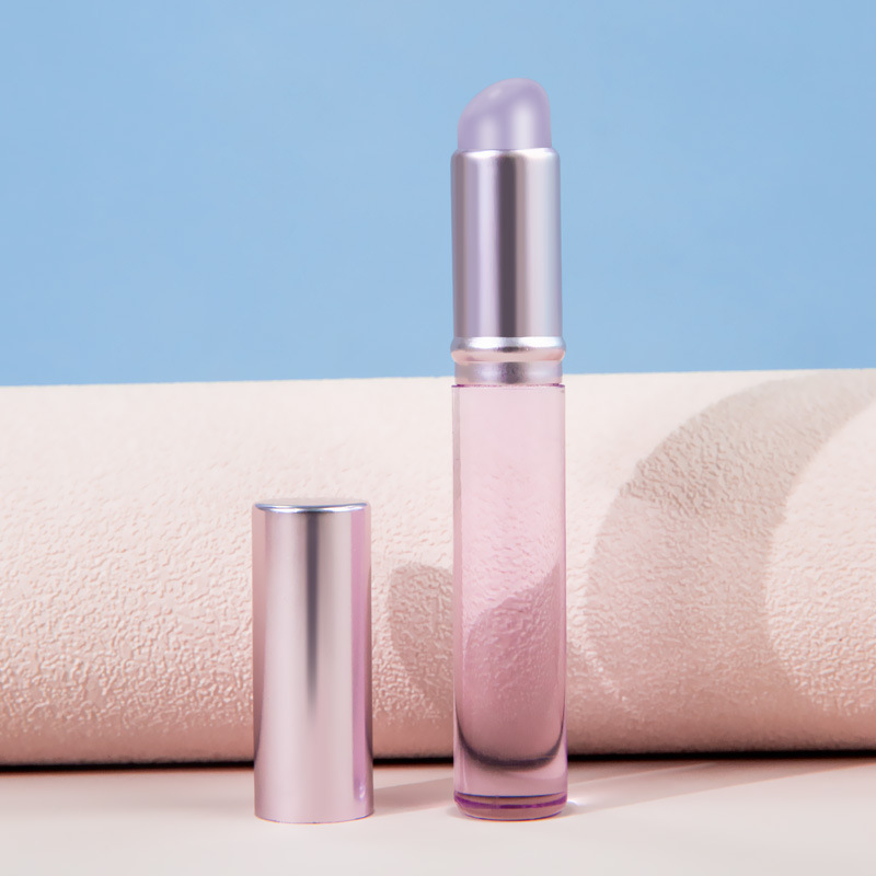 Q cepillo de labios de silicona del vientre del dedo suave con tapa lápiz labial portátil lápiz labial pincel de maquillaje floreciente mini corrector a prueba de polvo cepillo multiusos