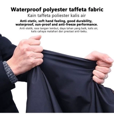 Car clothing, Black Heat-Absorbing Motorcycle Cover Rain