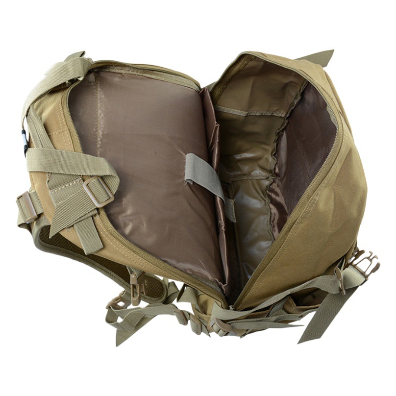 Mochila de camuflaje para viajes al aire libre, ligera, para senderismo, deportes de campo a través, montañismo, mochila de gran capacidad para hombre