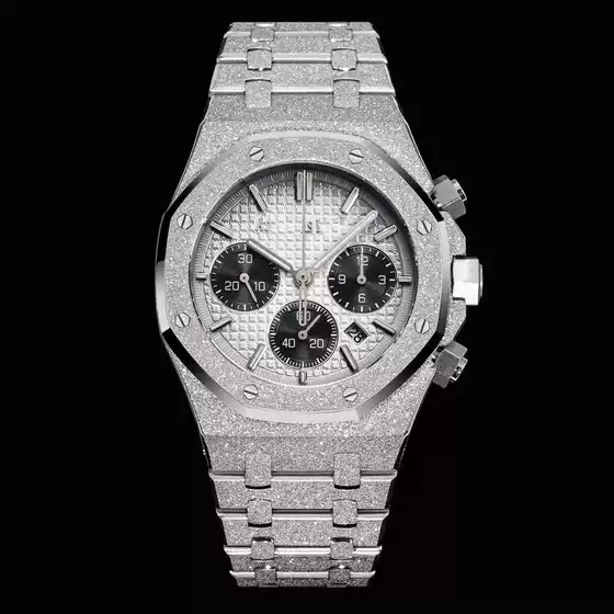 ZF Factory AP Royal Oak 1572 Viral TikTok Quartz Watch Waterproof Luminous Steel Bracelet Men's Wristwatch Custom Order Available