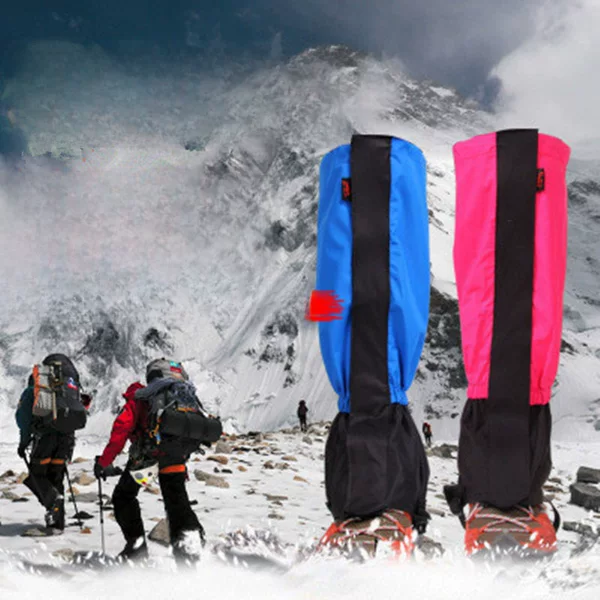 Outdoor Snow Set Climbing Leggings Desert Sand-proof Hiking Shoes fleece-lined Waterproof Leggings Ski Snow-proof Foot Set Cross-border