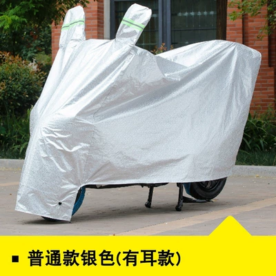 Electric Vehicle Cover, Rain and Car clothing - s-silver-eared