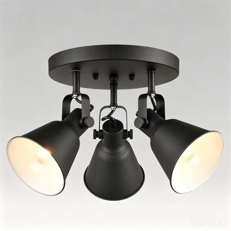 Bedroom Ceiling Light, American Industrial Semi-Embedded Ceiling Light, Corridor, Hallway, Staircase, Entrance, Foyer Lighting Fixtures Bedroom Ceiling Light, American Industrial Semi-Embedded Ceiling Light, Corridor, Hallway, Staircase, Entrance, Foyer Lighting Fixtures