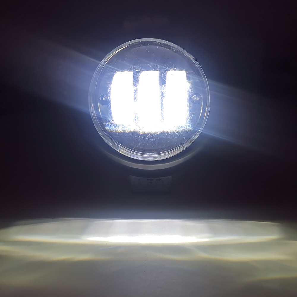 LED motocicleta luz externa U11 transformador lente flash LED Proyector láser pistola