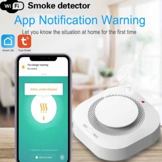 涂鸦智能TUYA WIFI烟雾报警器家ZIGBEE烟雾报警器火灾感应探测器