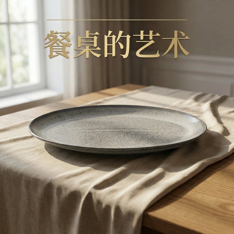 High-End Household Ceramic Plate with Kiln-Glazed Craftsmanship, Fish Plate, Special for Steaming Fish, High Aesthetic Value, Retro Oval-Shaped Japanese-Style Plate High-End Household Ceramic Plate with Kiln-Glazed Craftsmanship, Fish Plate, Special for Steaming Fish, High Aesthetic Value, Retro Oval-Shaped Japanese-Style Plate
