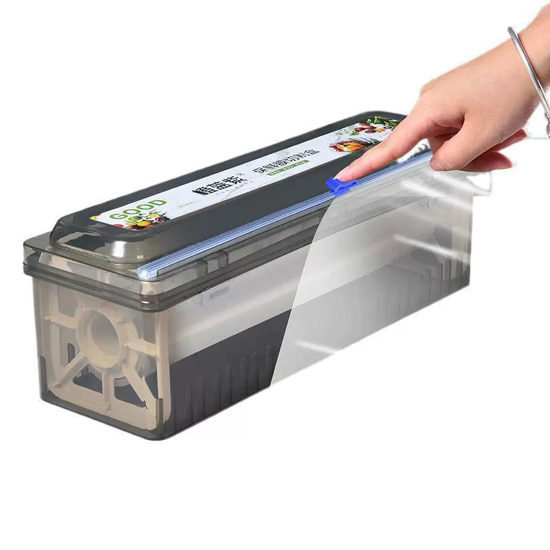 Коробка для резки пластиковой пленки, кухонная, бытовая, большой рулон, экономичная пищевая крышка из полиэтилена, коммерческий пакет для хранения свежих продуктов без Huihang.