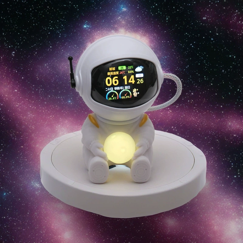 WIFI Wireless Network Автоматическая коррекка времени времени Настольные электронные часы будильники Прогноз погоды Электронный фотоальбом Температура