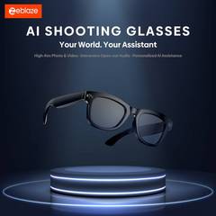 Zeblaze Eyewear スマート メガネ 写真とビデオ Bluetooth 通話 Ai 音声 ChatGPT リアルタイム翻訳