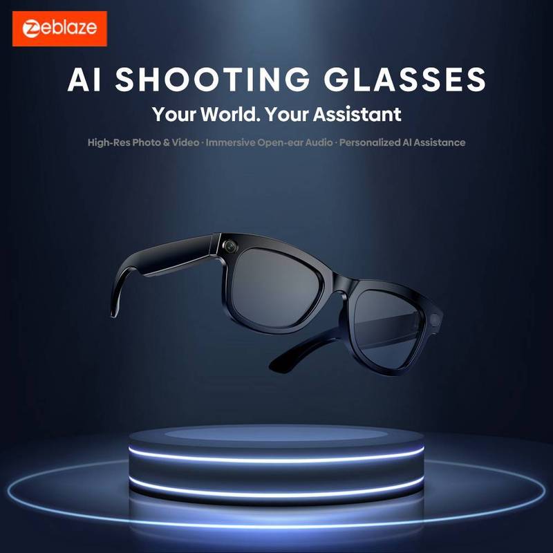 Zeblaze Eyewear スマート メガネ 写真とビデオ Bluetooth 通話 Ai 音声 ChatGPT リアルタイム翻訳|undefined