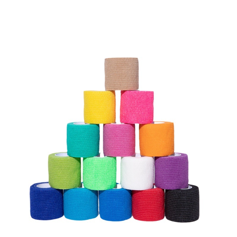 Ready-Made Non-Woven Self-Adhesive Bandage, Finger Protection Bandage, Universal for Pets, Sports Protection, Outdoor Elastic Self-Adhesive Bandage