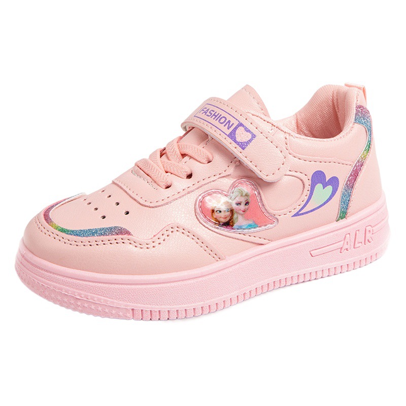 Zapatos blancos para niños 2022 nuevos zapatos casuales transpirables zapatillas de deporte para niñas inferiores antideslizantes zapatos de tablero para estudiantes de escuela primaria para niños medianos y grandes