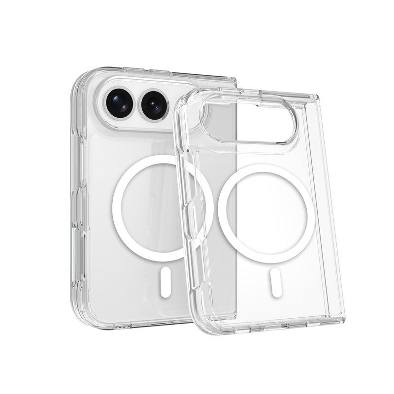 Suitable for Apple Duo Foldable Phone Case, Transparent Magnetic Case, iPhone Duo Anti-Fall Protective Cover, Drop Shipping Available Suitable for Apple Duo Foldable Phone Case, Transparent Magnetic Case, iPhone Duo Anti-Fall Protective Cover, Drop Shipping Available