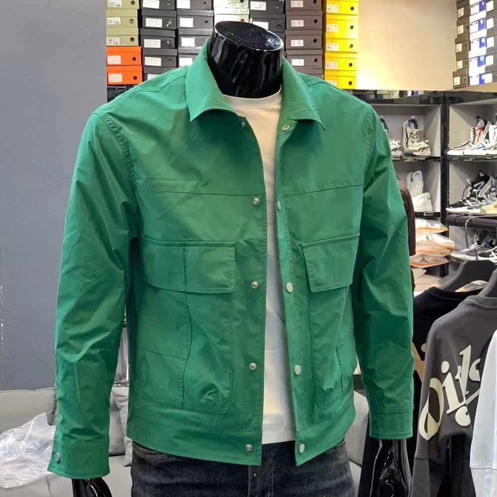Men's Loose Fit Versatile 2023 Spring/Autumn New Korean Style Trendy Simple Workwear Casual Jacket