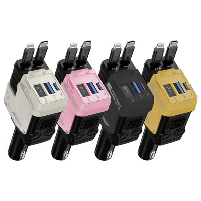 Mobil şarj cihazları: Charging, Retractable Cable, One to - appletypec-cable-mecha-super-fast-charging-black