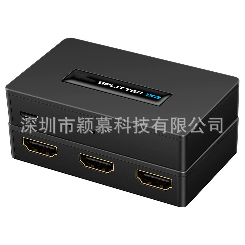 HDMI высокое разрешение распределение, один вход, два выхода из 4K, один источник аудио-Видео конвертер HD Splitter 1*2