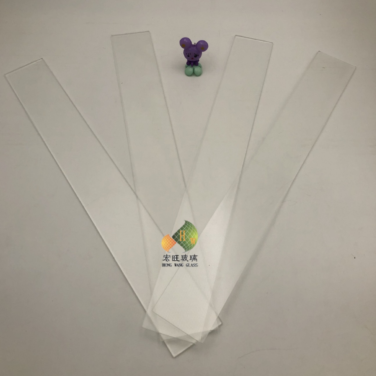 精密散光超白布纹灯具 显示器超白玻璃深加工 宏旺厂家