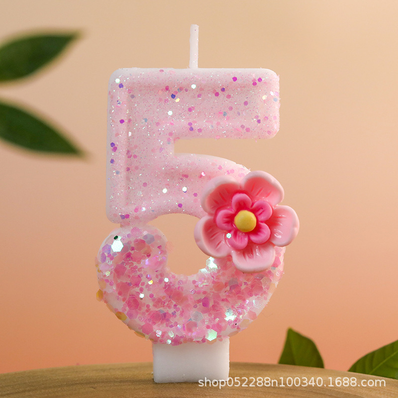 工場直販クロスボーダー DIY クリエイティブデジタル粘着粉末 0-9 キャンドル誕生日パーティーケーキデコレーションキャンドル|undefined