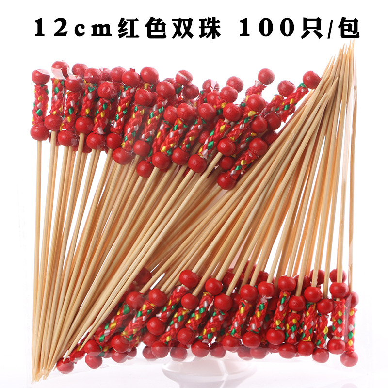 Fruit stick desechable flor stick