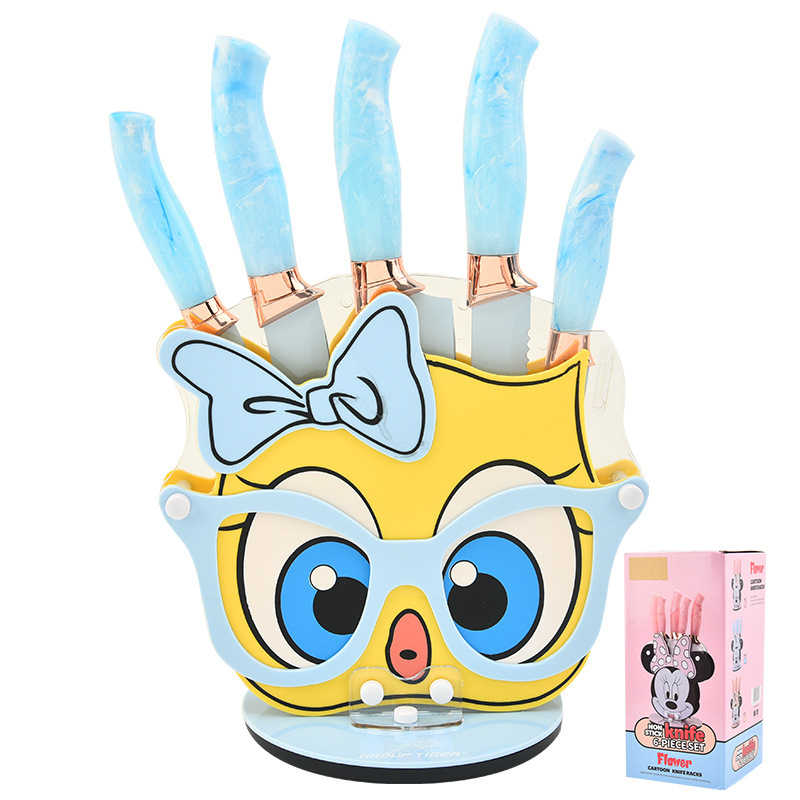 D39 - m conjunto de color de cuchillo de asiento de pato Donald