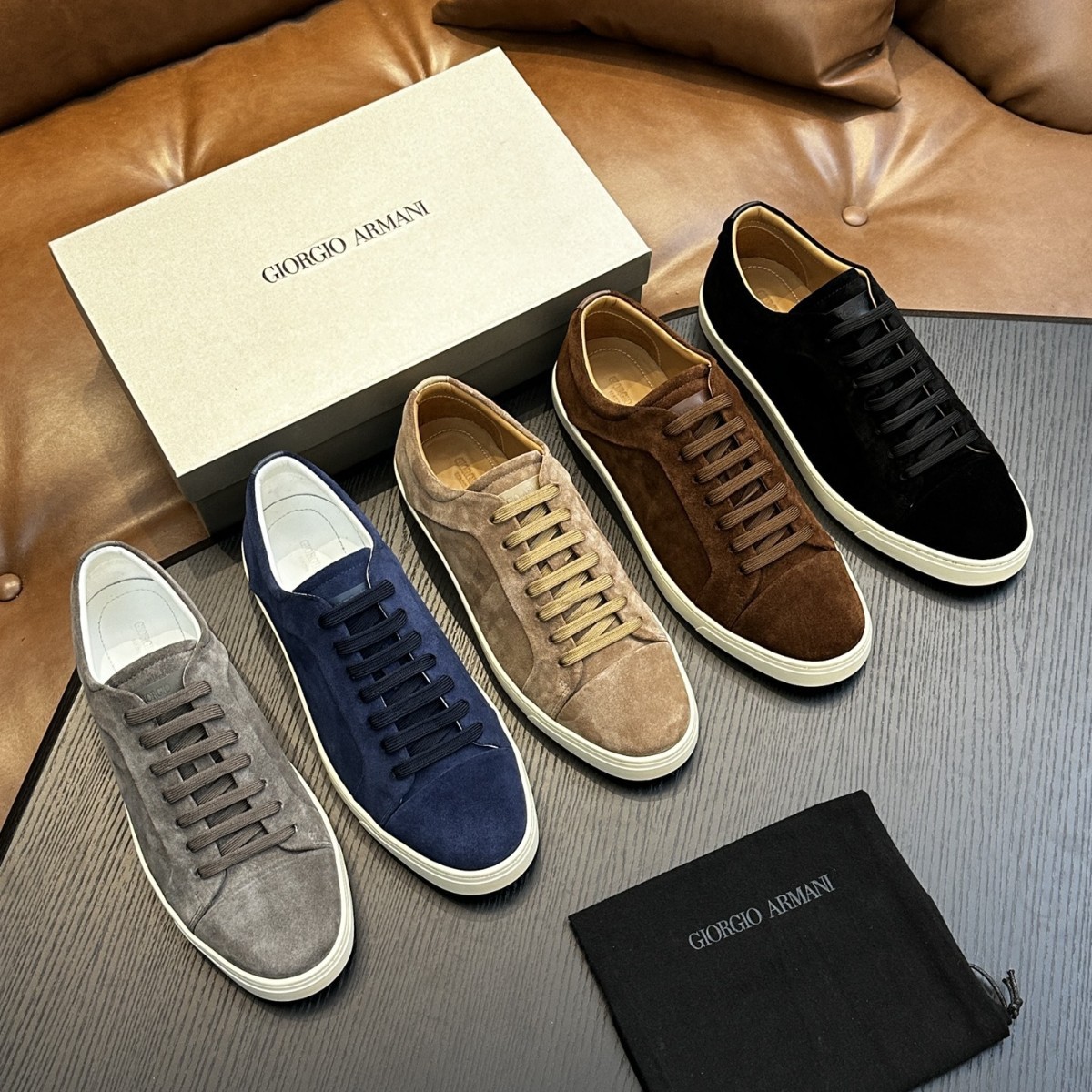Estación europea de nuevos zapatos de moda de hombre, cordones de cuero, zapatos casuales simples para hombres, etiqueta AM personalizada