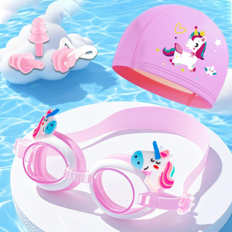 Gafas de Natación Infantil de PC Impermeable y Antivaho para Piscina image 7