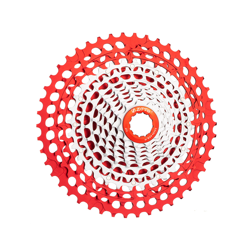 Volante de bicicleta de montaña ZTTO HG ultraligero 12 velocidades 46T color CNC todo en uno volante de velocidad variable de tarjeta vacía