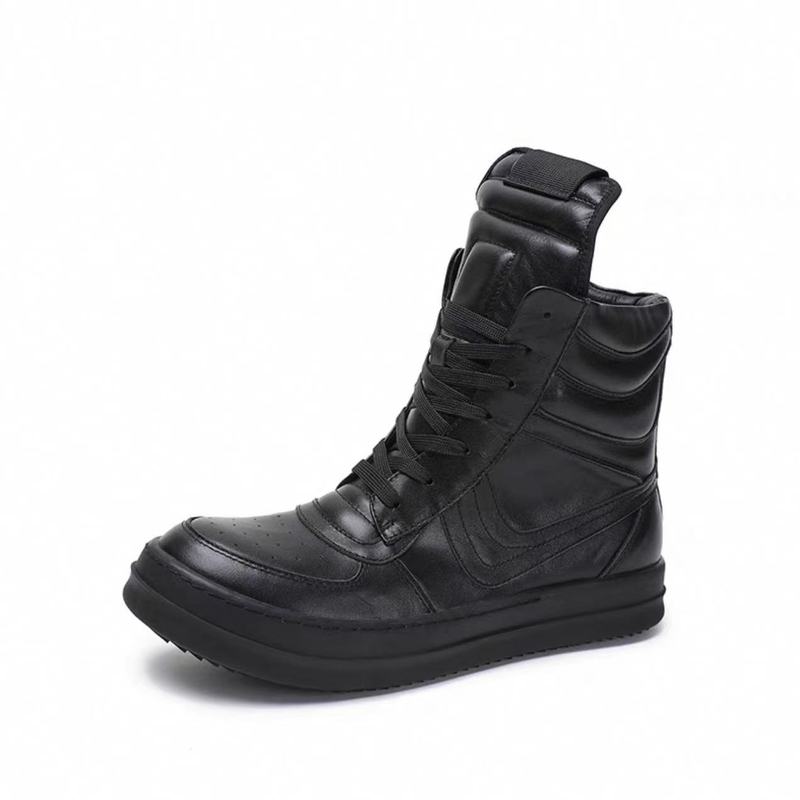 RO 22fw インテリジェントモデル マルチカラー RICK 自立メインライン 新レザー OWENS ハイカットニッチシューズ|undefined