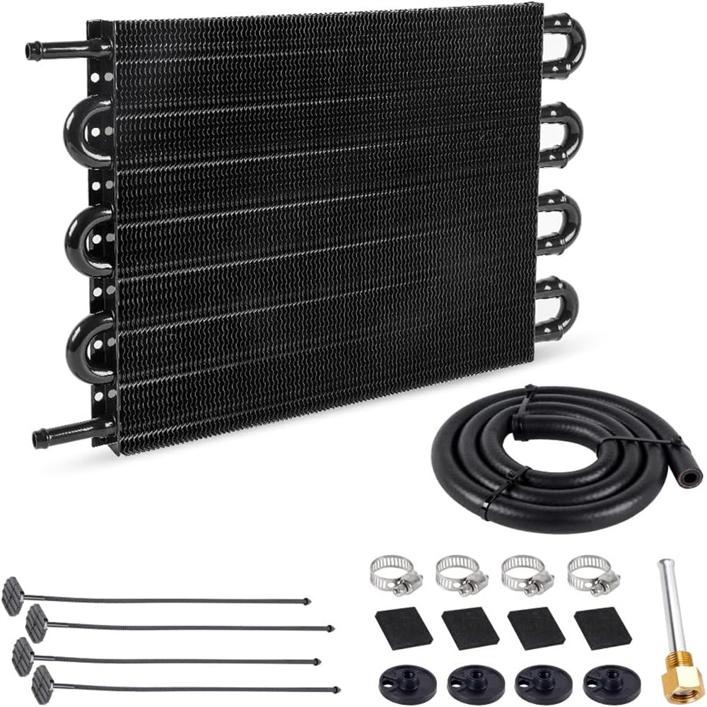 Cross-border special for automobile modification parts air conditioning exhaust tube condenser condenser tube universal oil cooler heat dissipation
