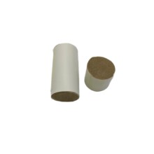 生产清洁刷用毛料50-170mm白双齐山羊毛掺pbt塑料丝1:1等羊毛混丝