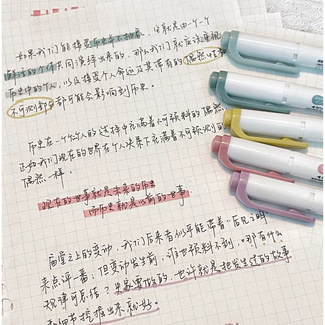 Zebra ZERBA puntero WKT7 marcador de color fumado puntero de color para estudiantes clave cuentas de mano especiales