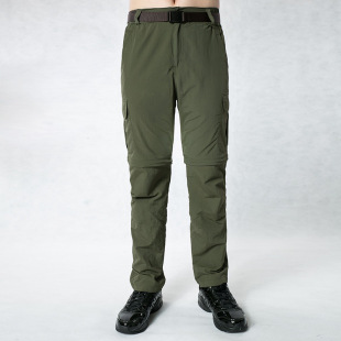 Factory Direct supply cross-border plus size combat pants summer thin detachable two-section quick-drying pants men's and women's hiking pants