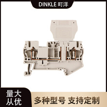 町洋 进口二极管闸刀式端子台AK2.5-CP电阻电容导轨式接线端子排