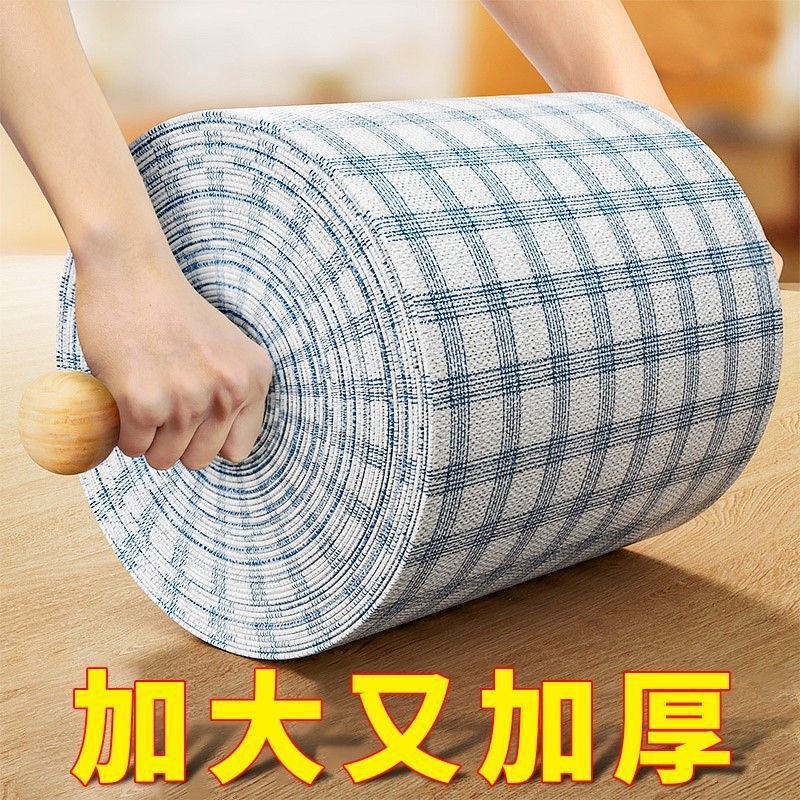 超厚一次性抹布干湿两用家居厨房用纸吸油吸水不掉毛懒人整箱|undefined