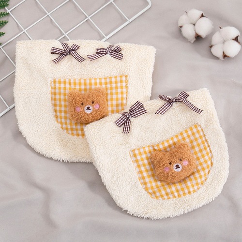 Dog Autumn and Winter Clothes Cartoon Plush Small Dog Clothes Bichon Frize Corgi Cat Teddy Pet Clothes Wholesale