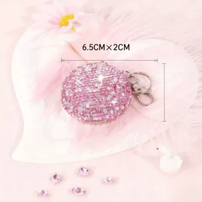 Car Ashtray with Lid, Car ashtray - 046602-portable-ashtray-pink-diamond