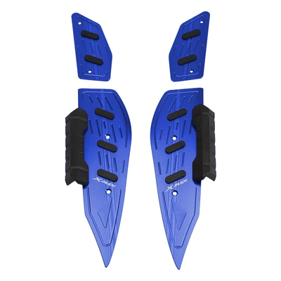 Motorcycle pedals: Pedals Anti-Fall Rubber Pad Protective - original-hole-position-pedalblue