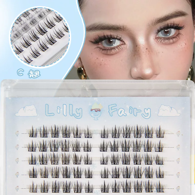 (Cross-border trading), realistic comics, dense mixed false eyelashes, style, new collection