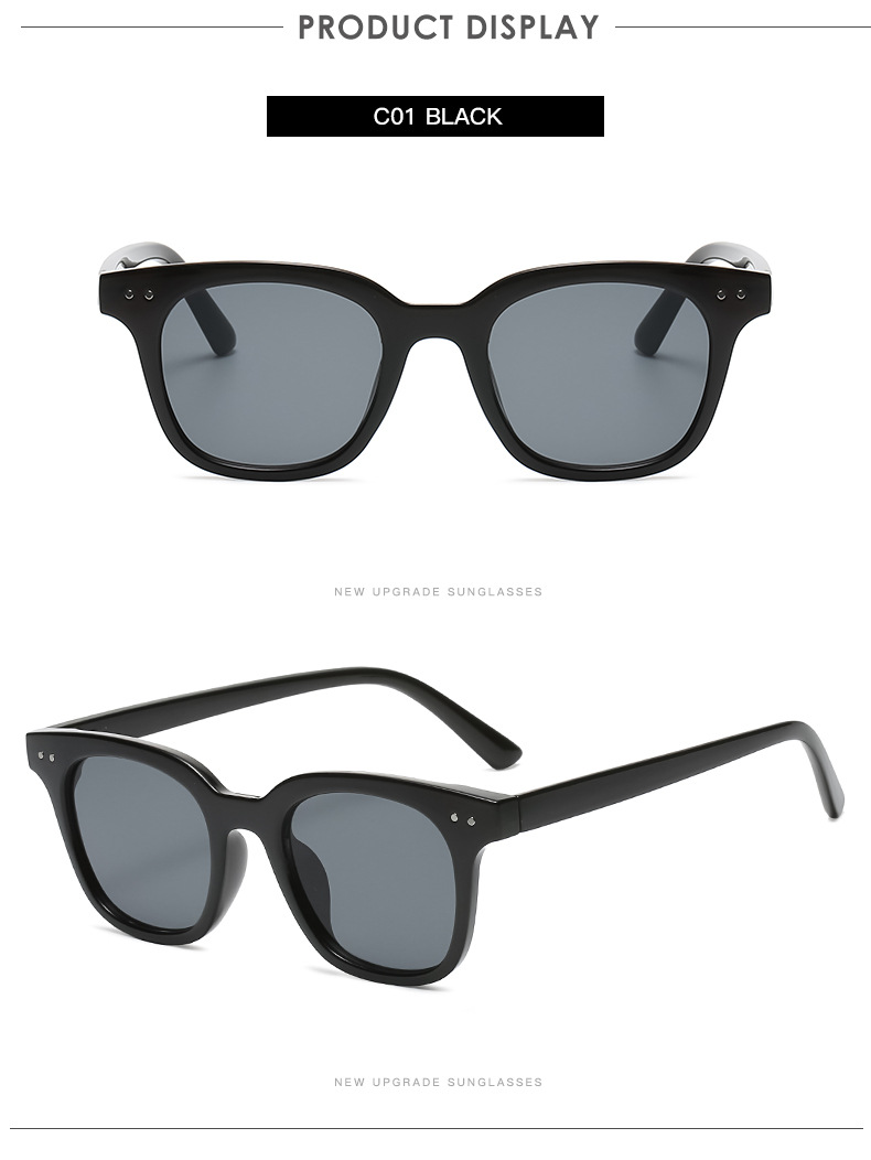 45g Weight Sunglasses Classification UV400 Protection Lens Material Outdoor Occasion Plastic Material Geometric Pattern Unisex Gender Elegant, Fashion, Simple Style Style Grey, Pink, Leopard, Black Color Elegant Fashion Simple Style Geometric UV400 Protection Women's Sunglasses 6