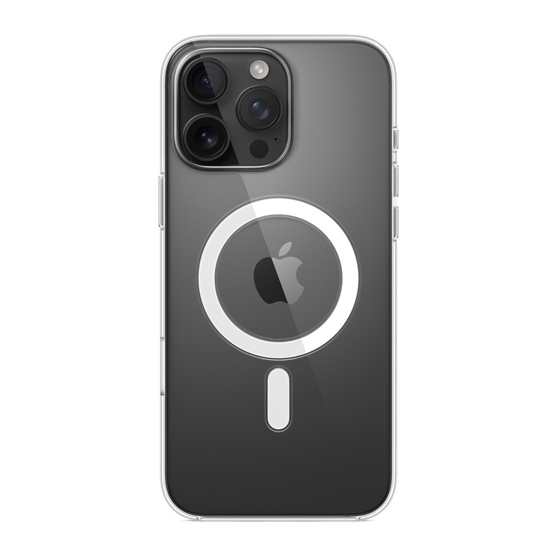 iPhone 16Pro Max/15/14Plus 磁気透明ケース Huaqiangbei Apple 携帯電話保護カバーに適しています。|undefined