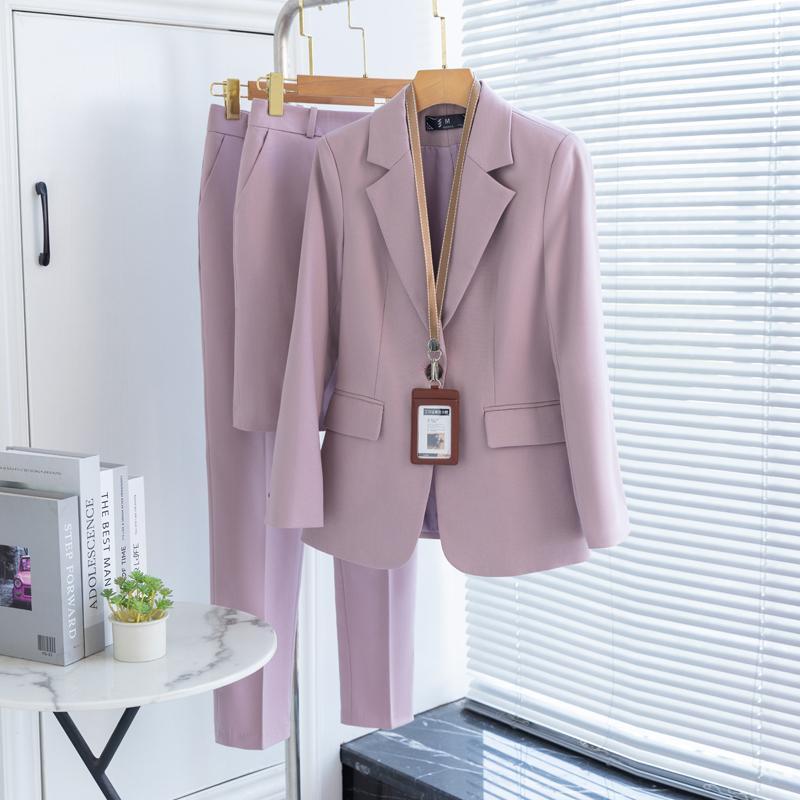 西装外套女2025新款秋冬感职业正装气质女神范小西服套装